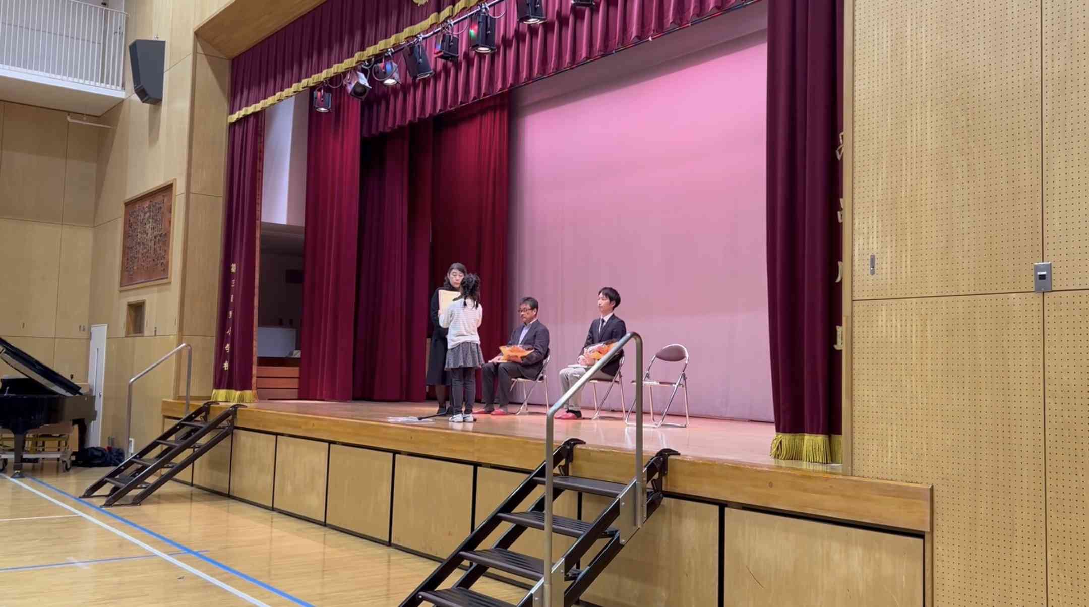 0514離任式の写真
